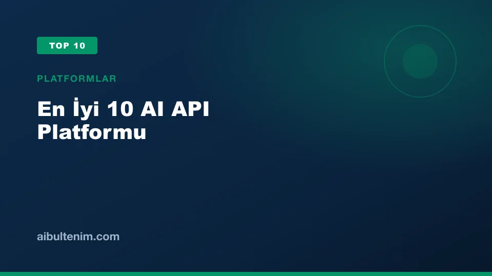 En İyi 10 AI API Platformu kapak görseli