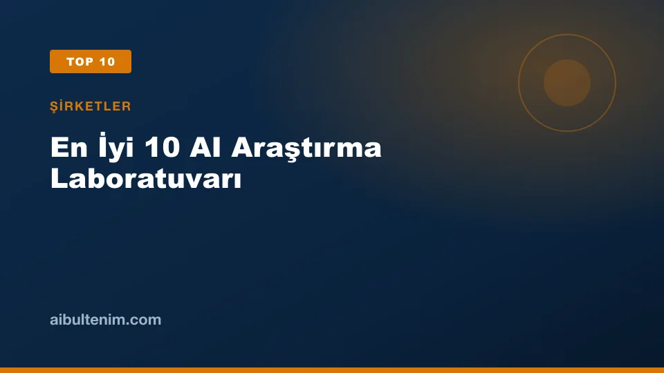 En İyi 10 AI Araştırma Laboratuvarı kapak görseli