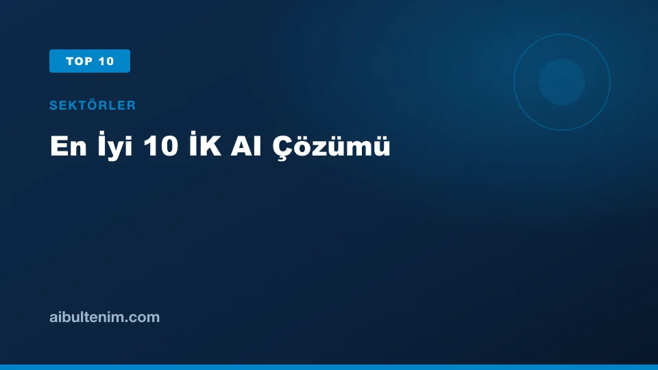 En İyi 10 İK AI Çözümü kapak görseli