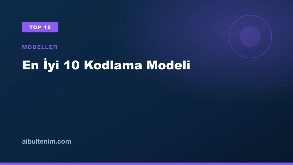 En İyi 10 Kodlama Modeli kapak görseli