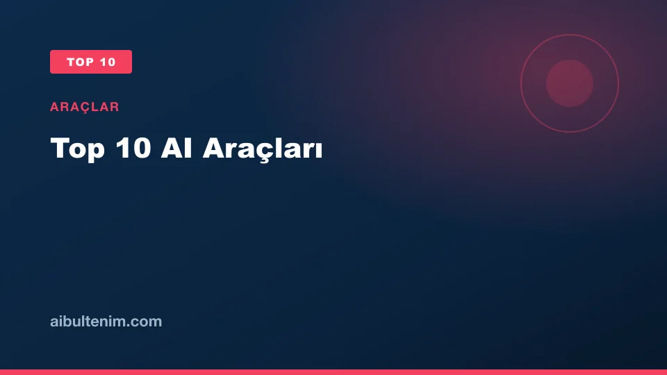 Top 10 AI Araçları kategori görseli