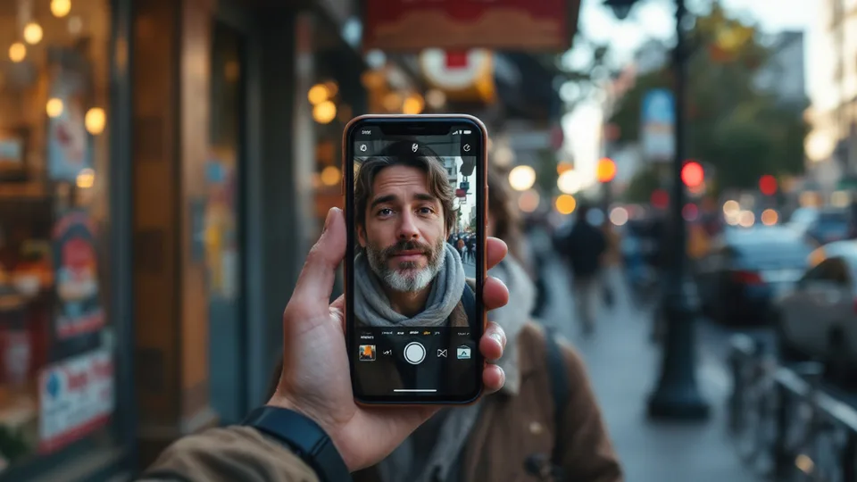 Elde çekilmiş telefon vlog planı promptu için örnek görsel çıktı